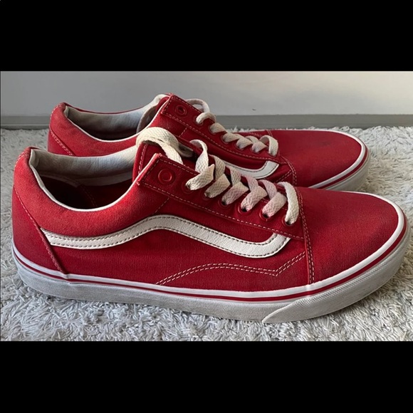 red vans size 10